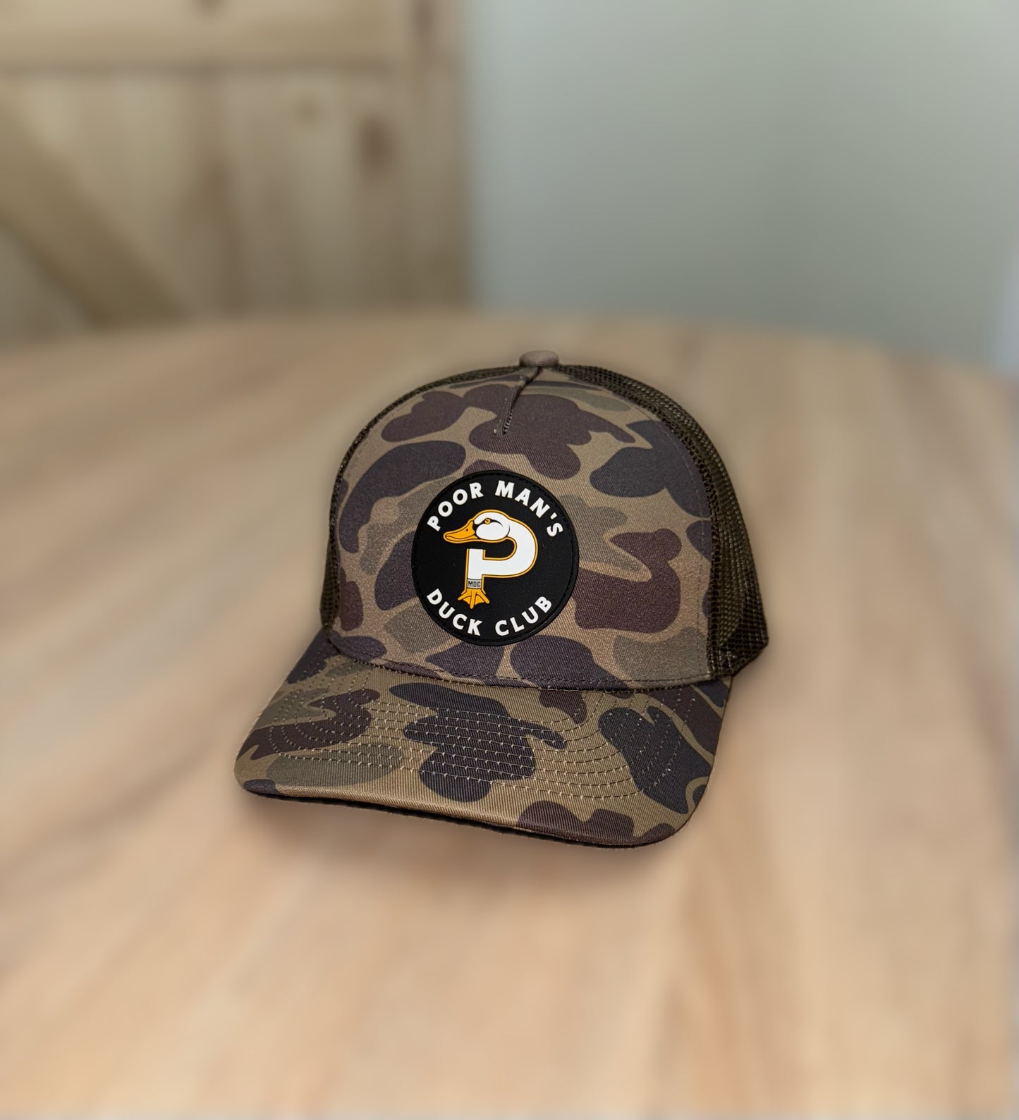Old School Camo Hat